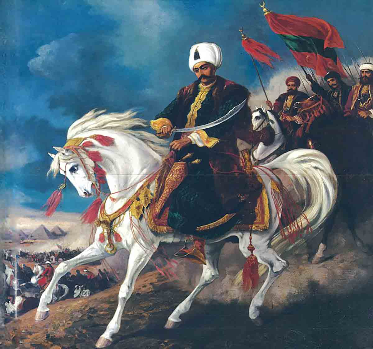 sultan selim on horseback