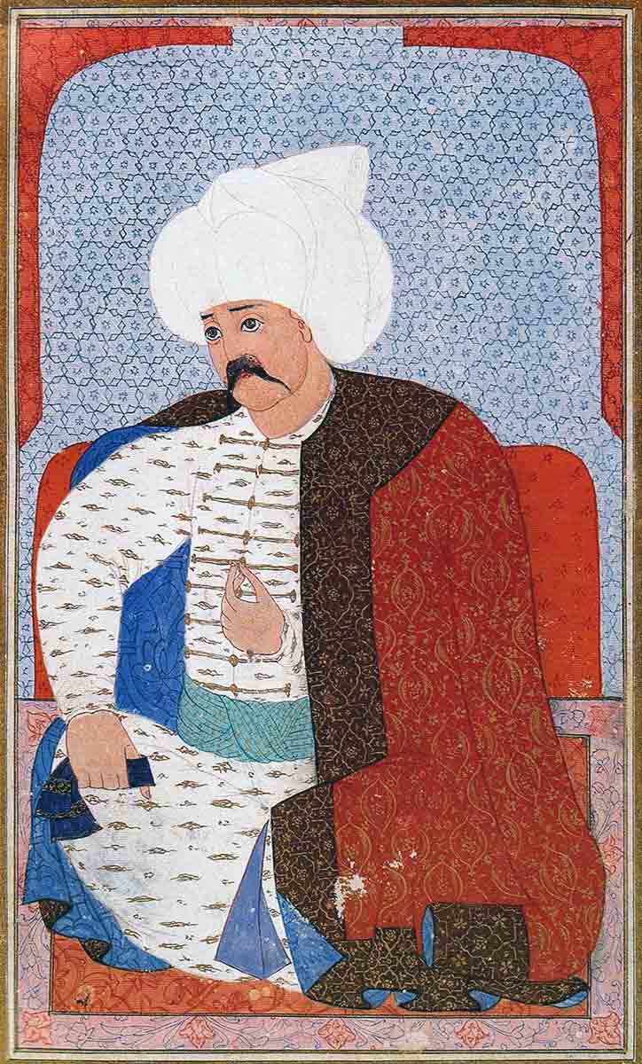 sultan selim seated