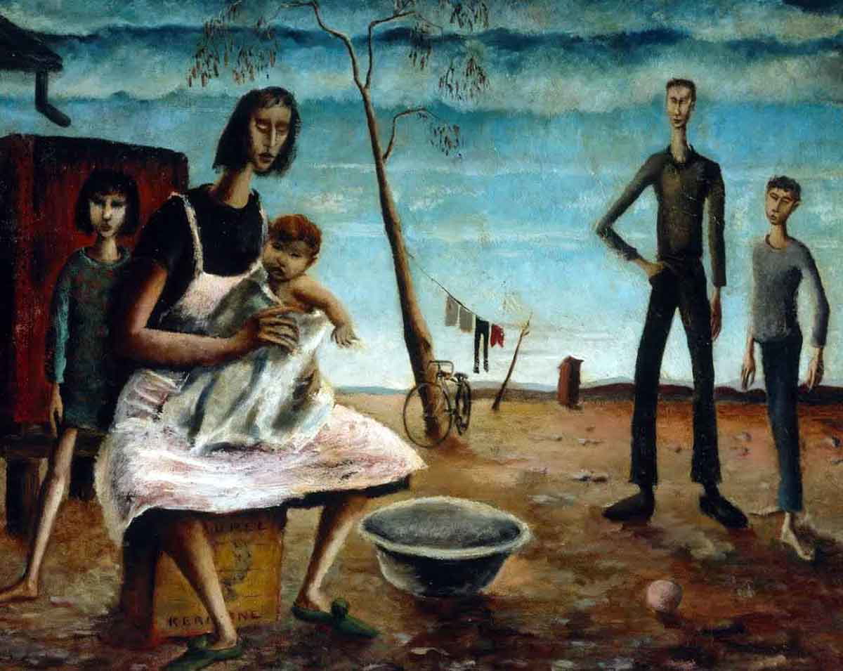 sunday evening russell drysdale