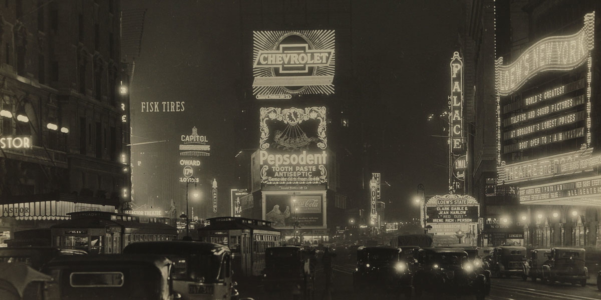 times square new york samuel gottscho 1932