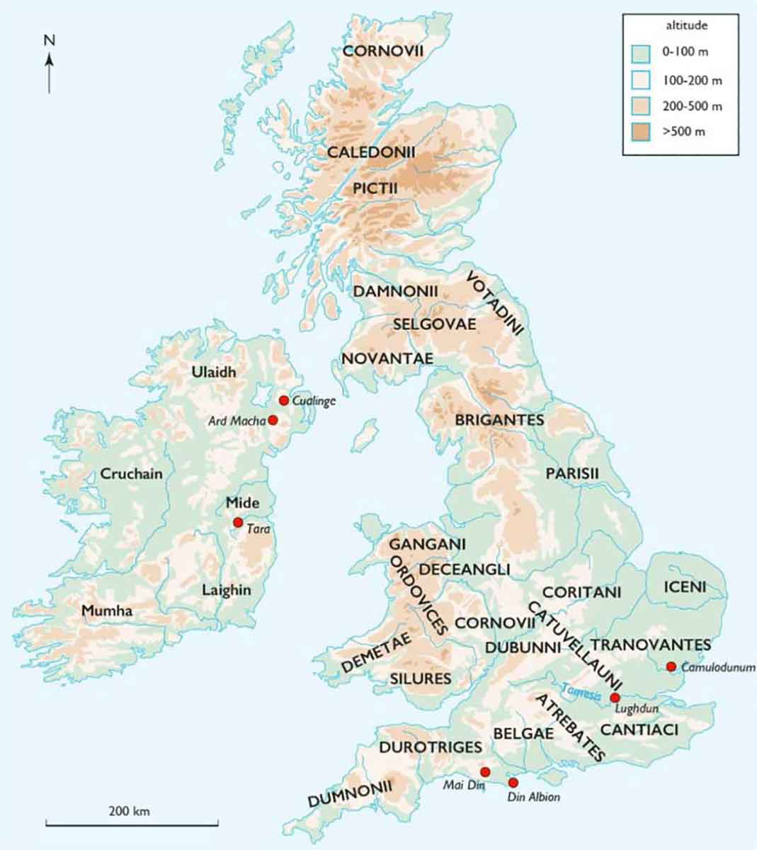 tribes of celtic britain