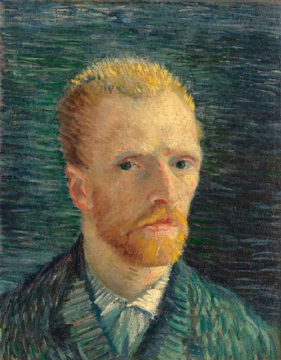 van gogh self portrait paris july 1887