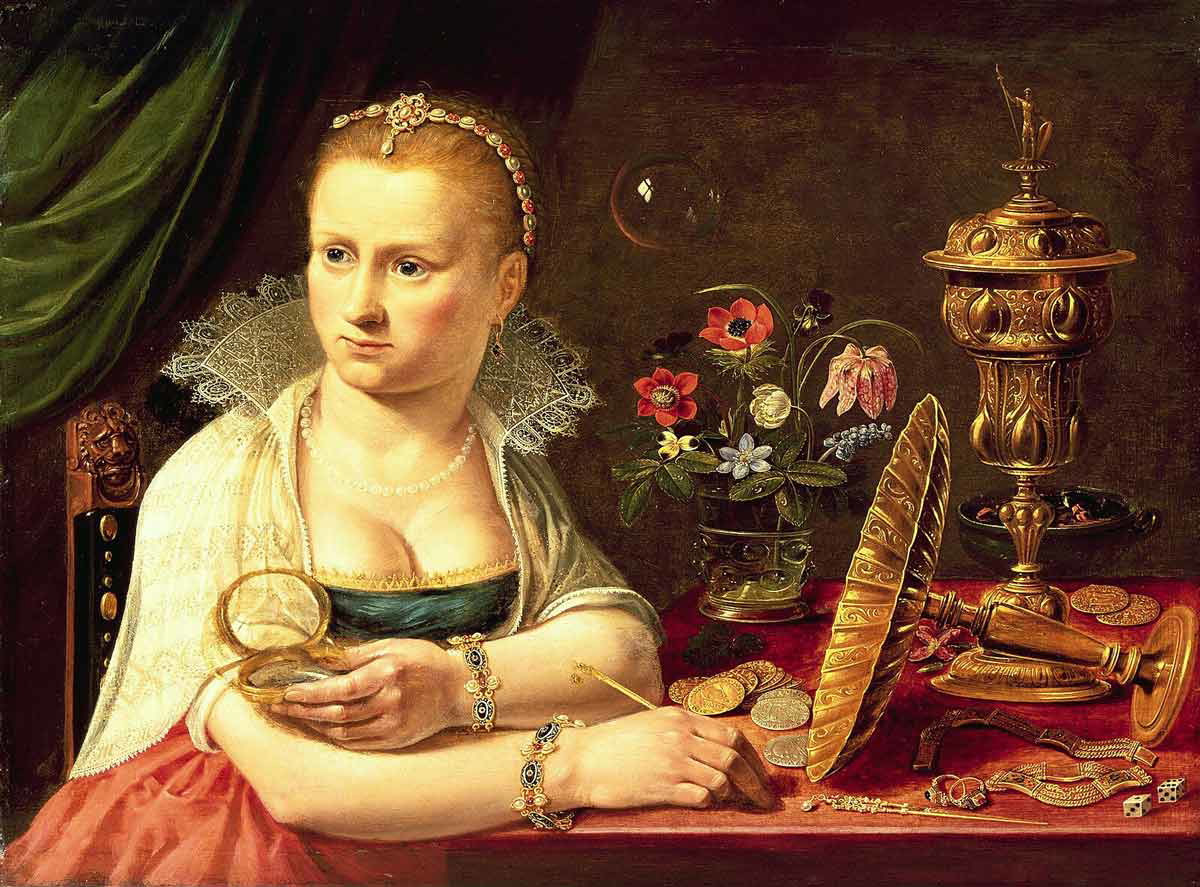 vanitas self portrait clara peeters