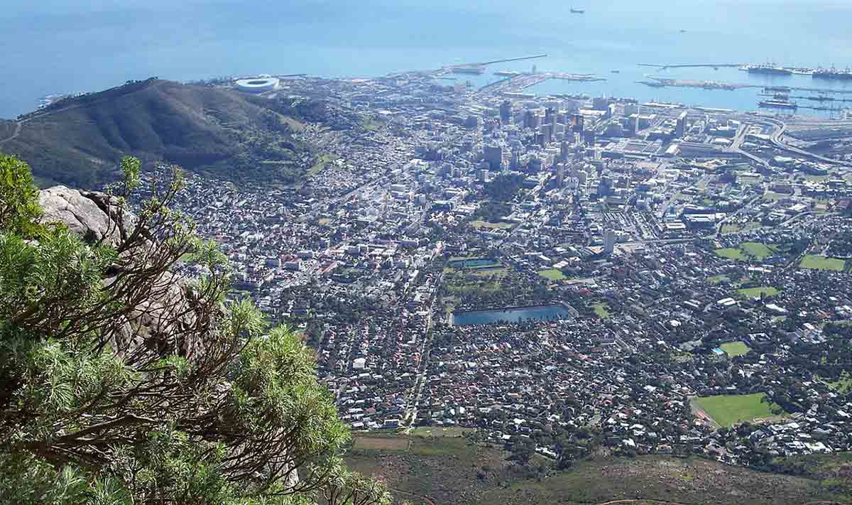 View of Cape Town from the top of Table Mountain. Image: Needpix