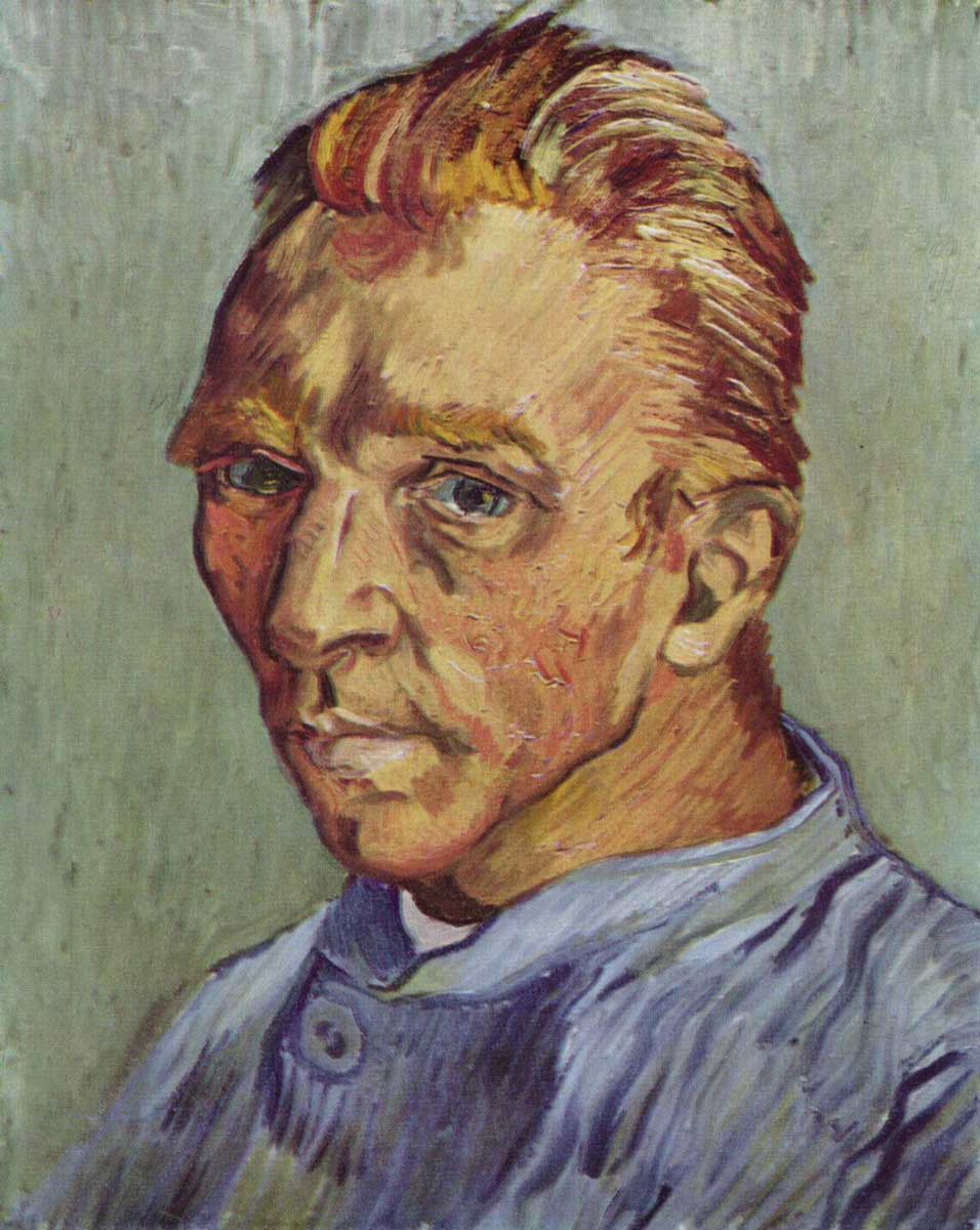 vincent van gogh self portrait without beard