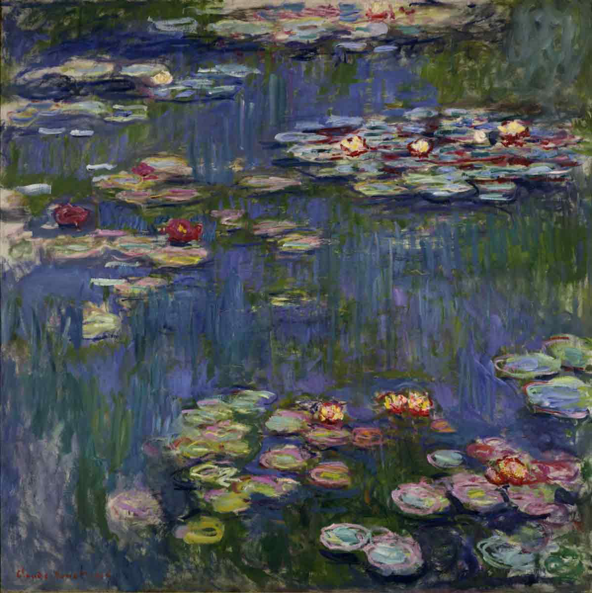 water lilies 1916 claude monet