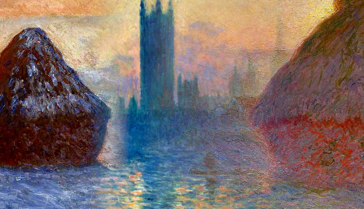 why claude monet paint series paintings