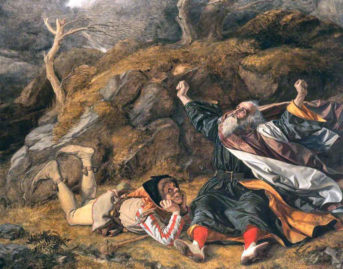 william dyce king lear fool painting