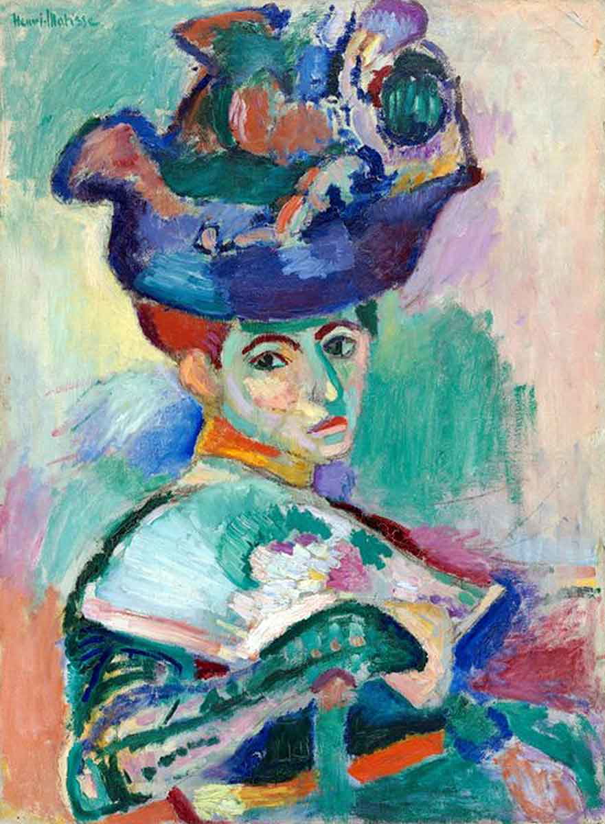 woman with the hat henri matisse