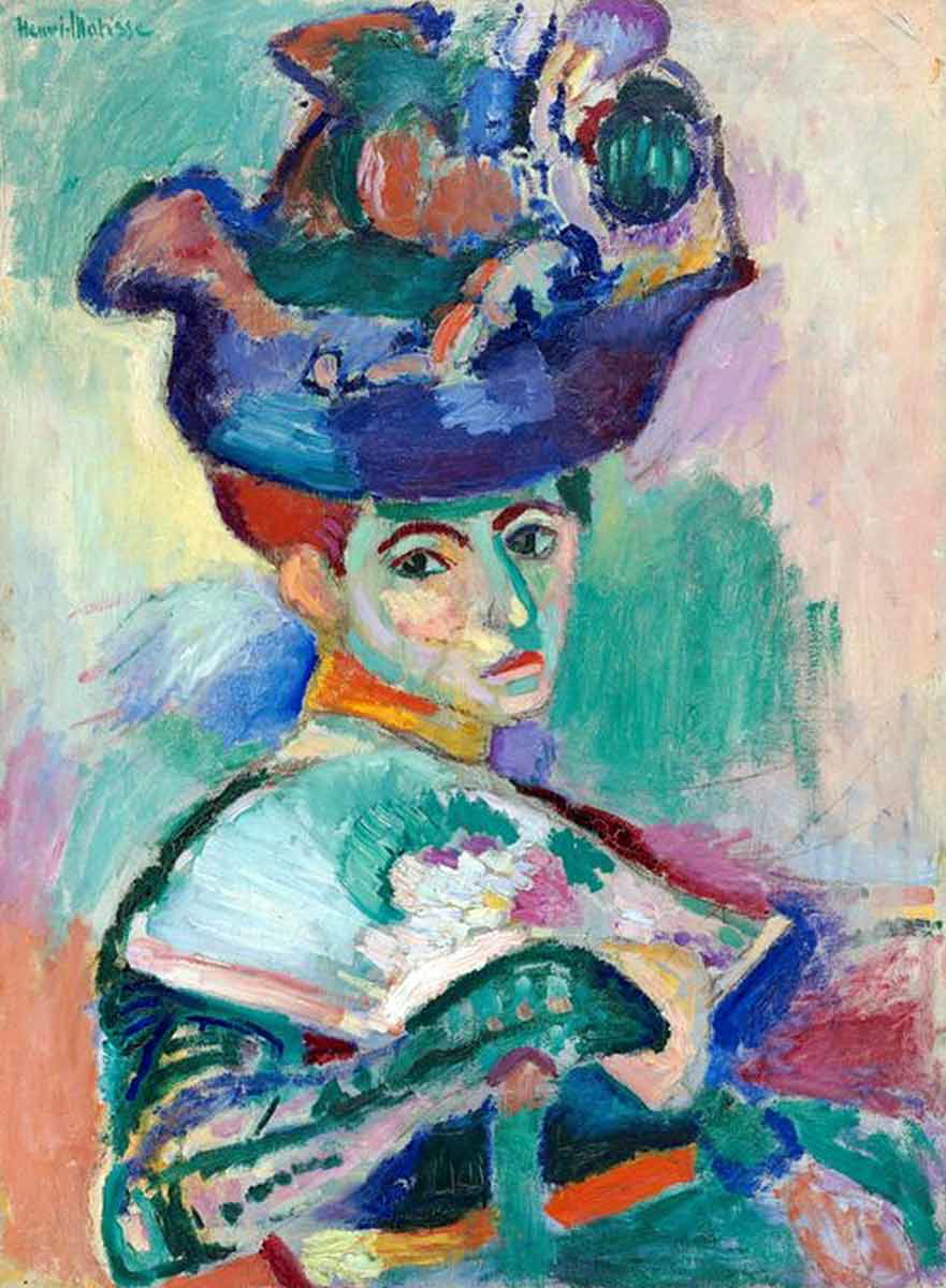 woman with the hat henri matisse