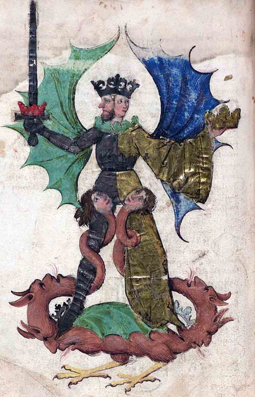 The Grand Hermetic Androgyne - the illustration, depicting a hermaphrodite, was used by Carl Jung in Man and His Symbols to symbolize the anima and animus. Source: Wikimedia Commons