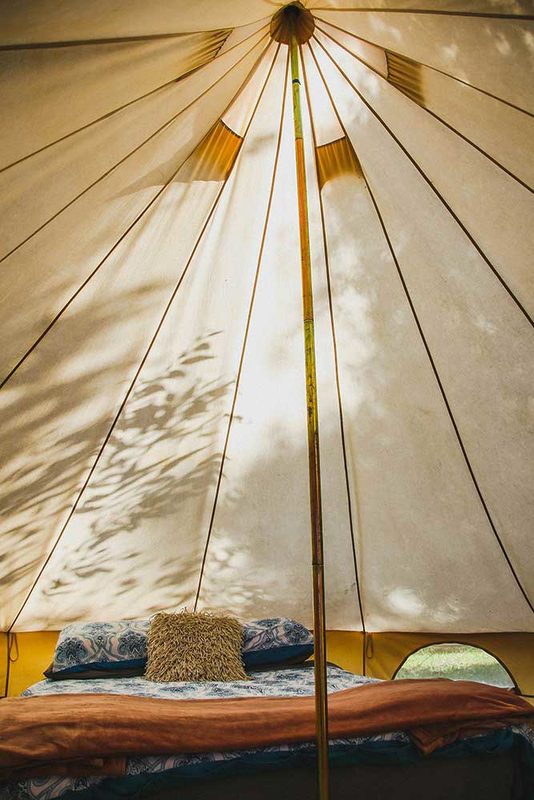 Wendat Huron Nation tent