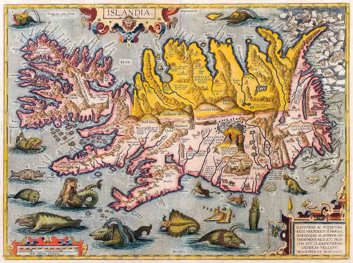 abraham ortelius islandia