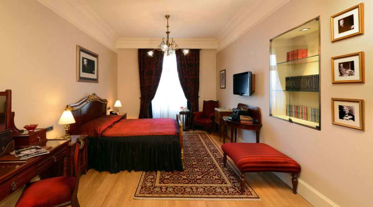 agatha christie room 411 pera palace