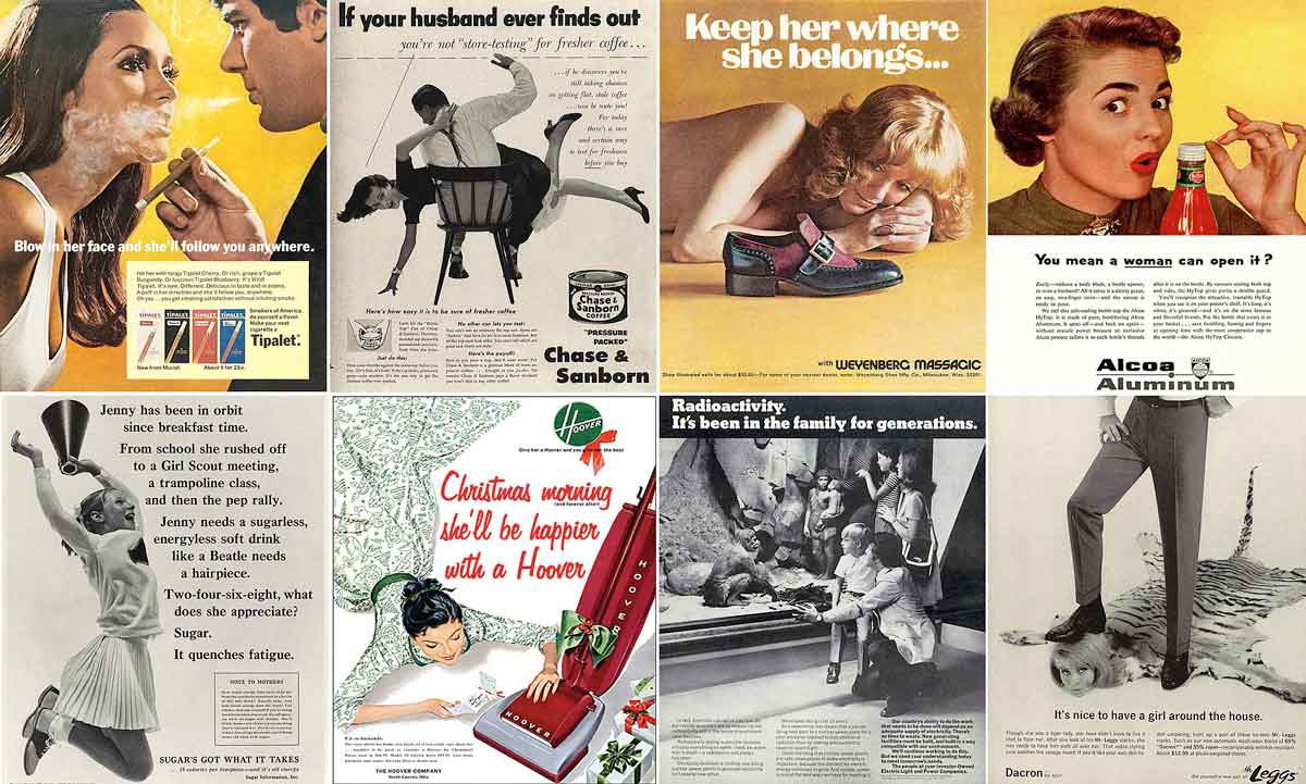 american dream ads 1950s women