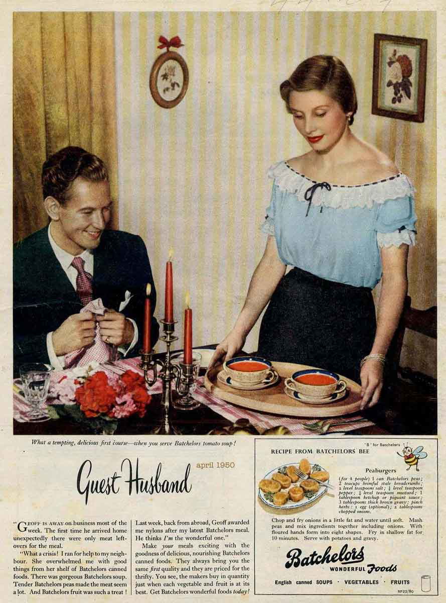 american dream housewife serving 1950s
