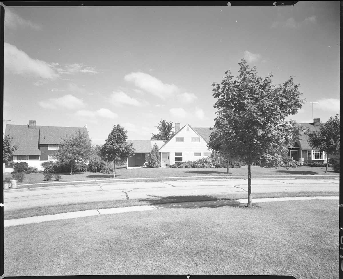 american dream levittown street 1958 houses