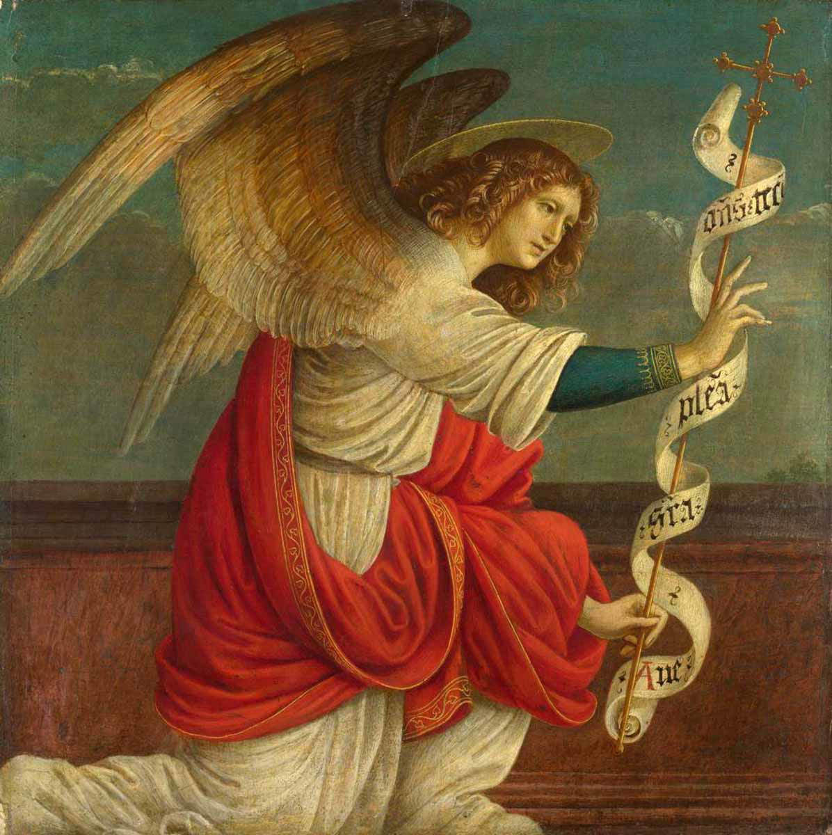 angel gabriel annunciation national gallery