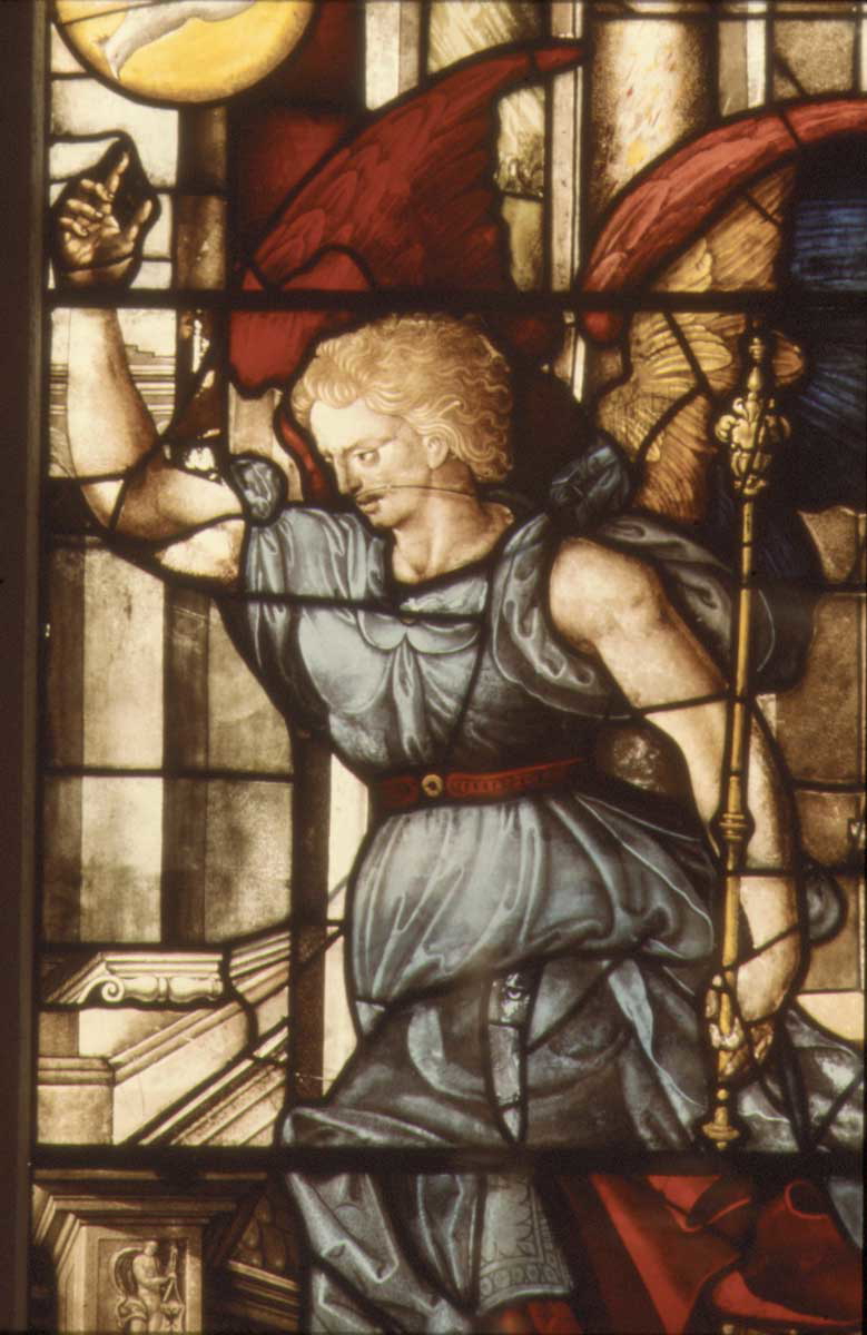 angel gabriel stained glass