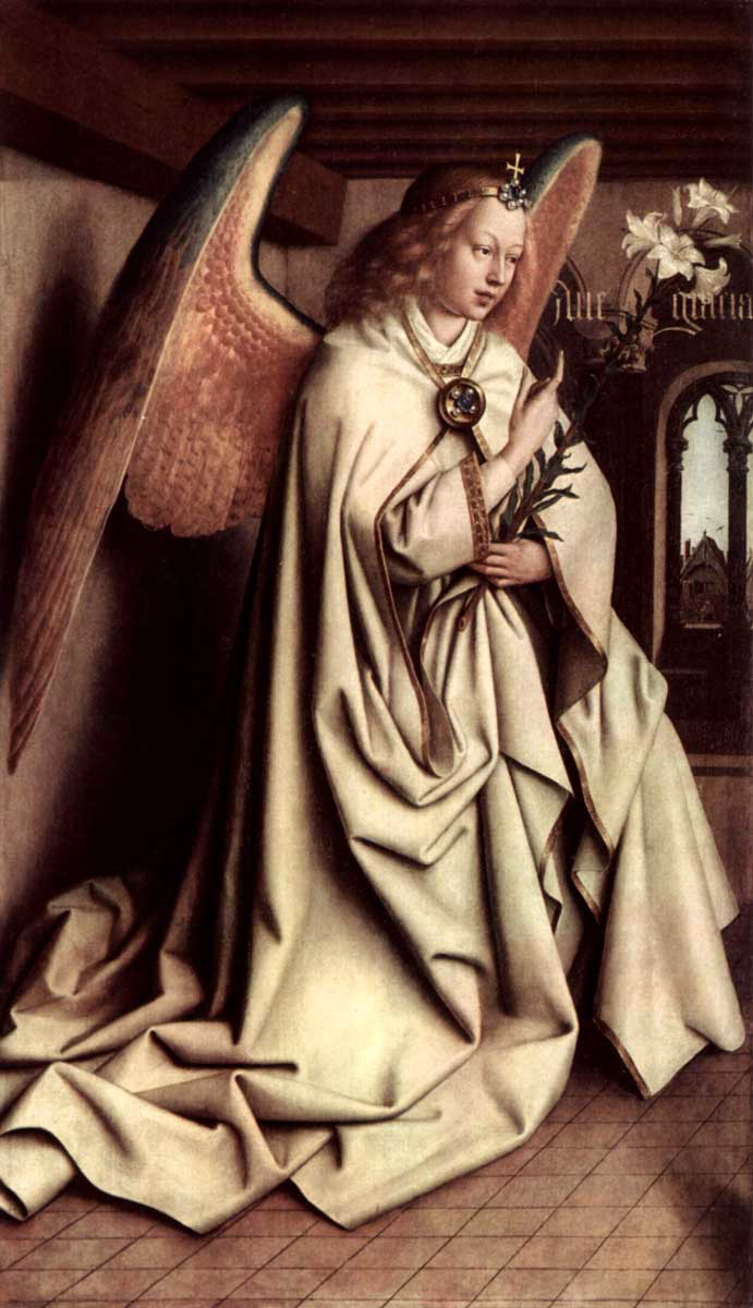 angel gabriel van eyck