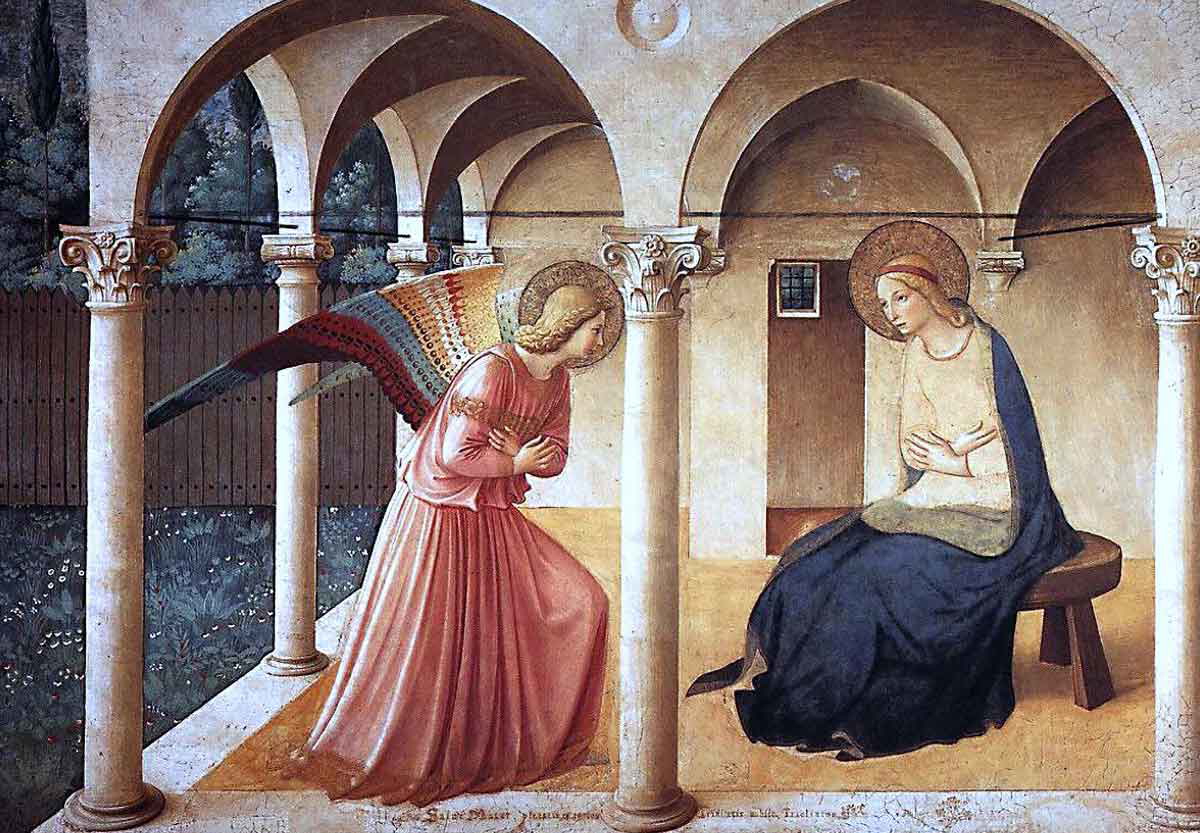 annunciation fra angelico san marco