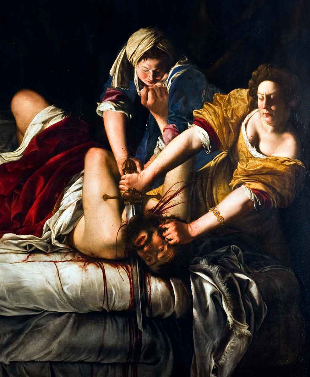 artemisia gentileschi judith painting