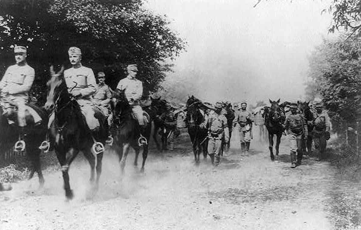 austrian army on the move loc copy
