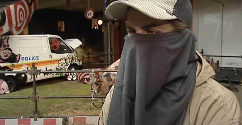 Banksy Identity Reveal Interview Photo
