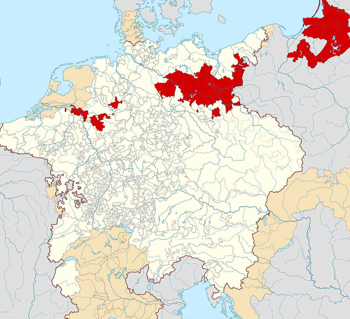 brandenburg prussia map