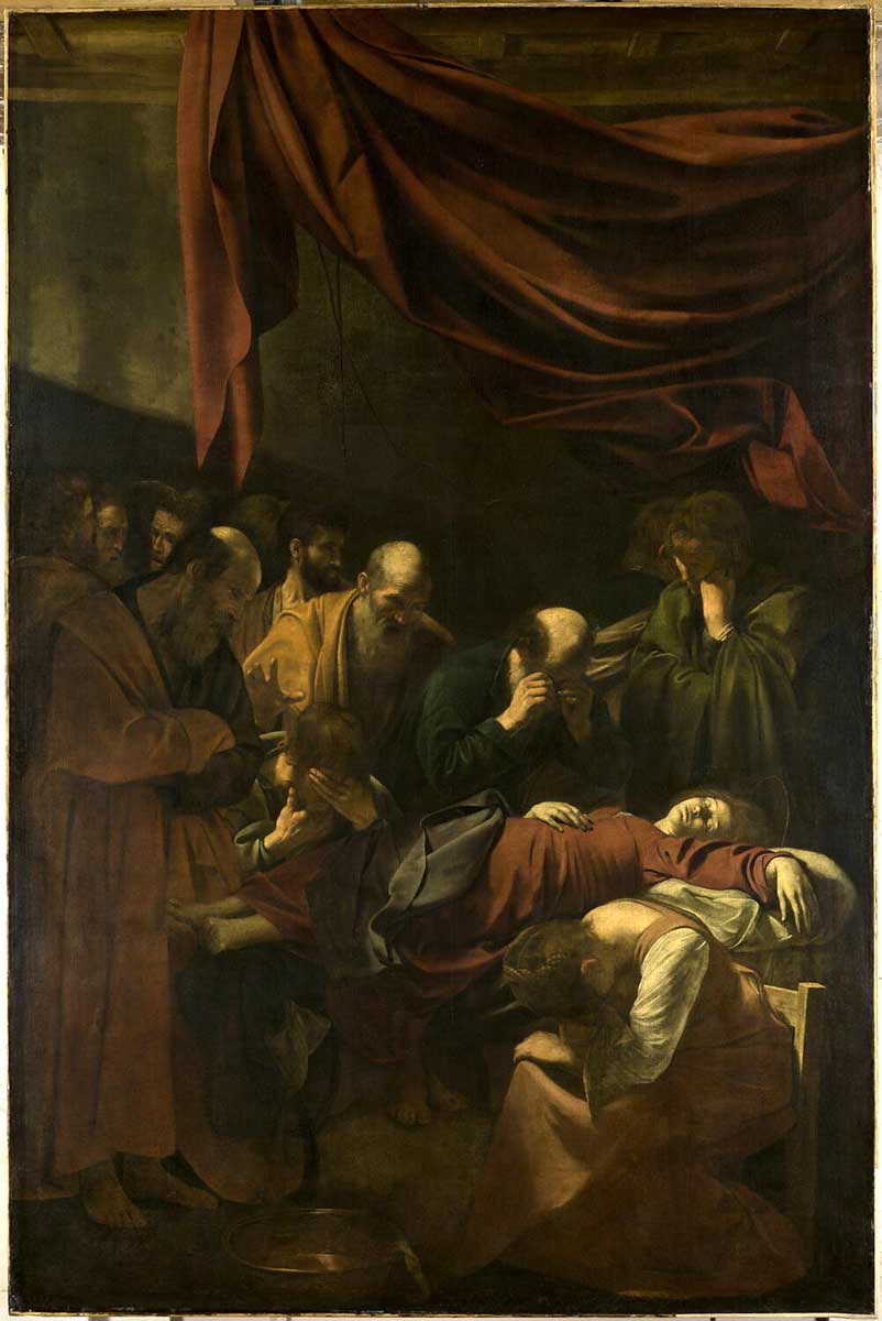 caravaggio death virgin