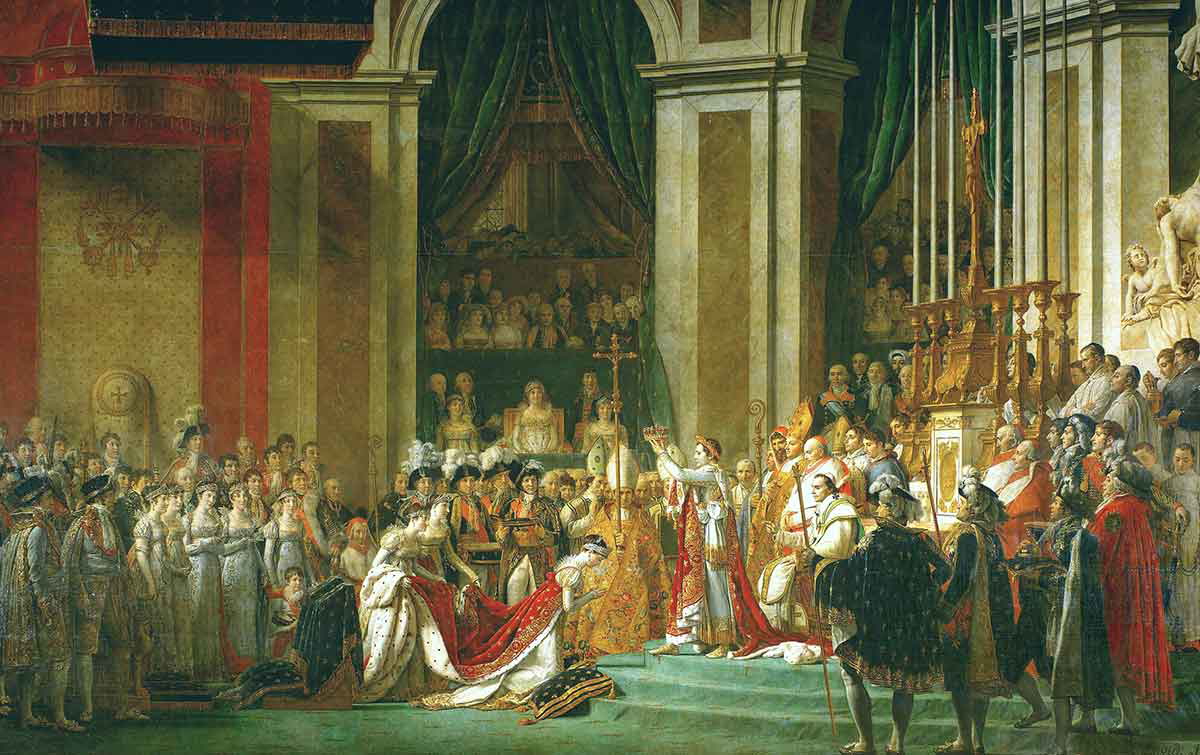david coronation of napoleon painting