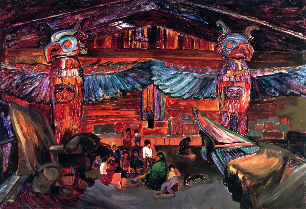 emily carr indian house 1913