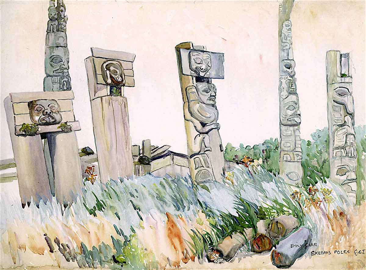 emily carr skedans poles 1912