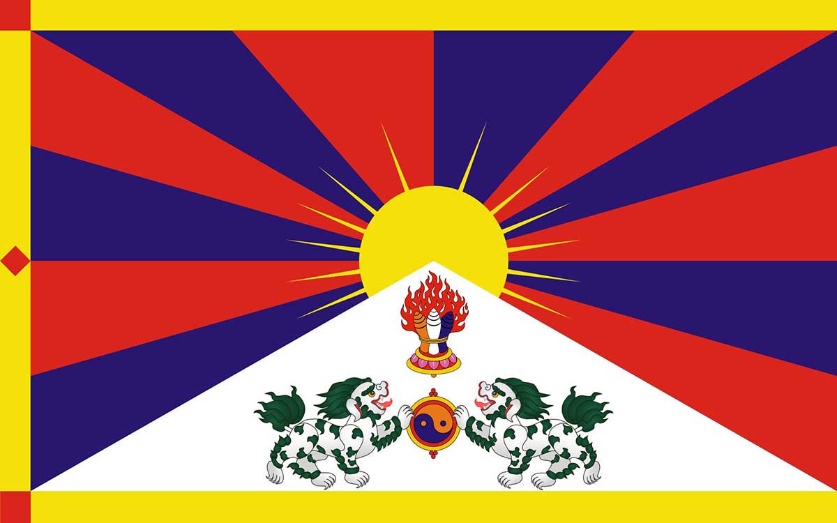 flag of tibet