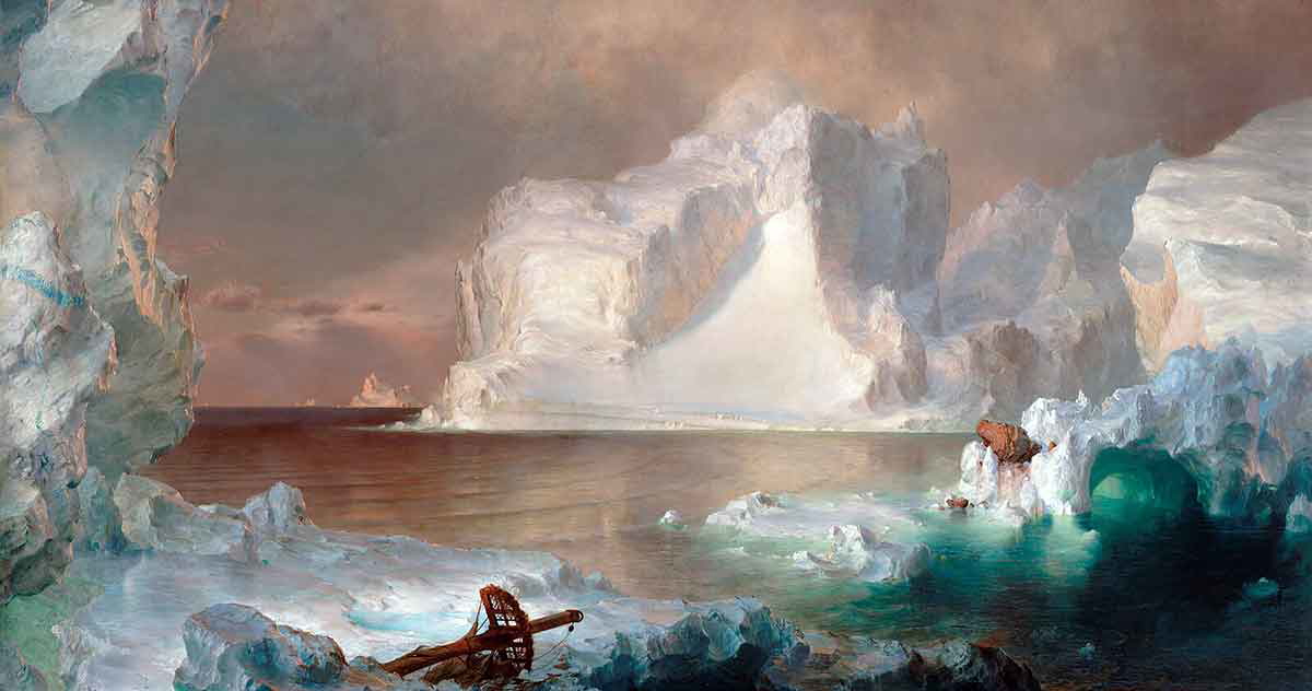 frederic edwin church icebergs painting
