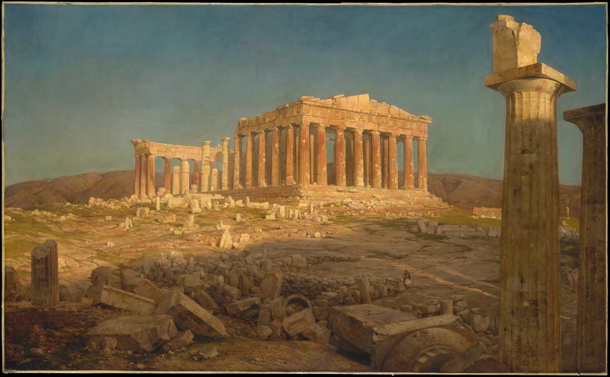 frederic edwin church parthenon painting