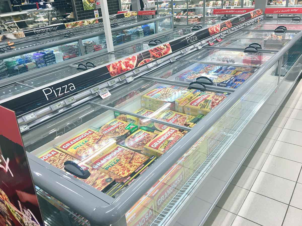 frozen pizza norway