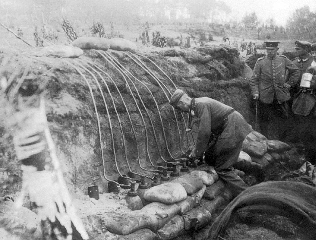germans chemical warfare wwi rodina