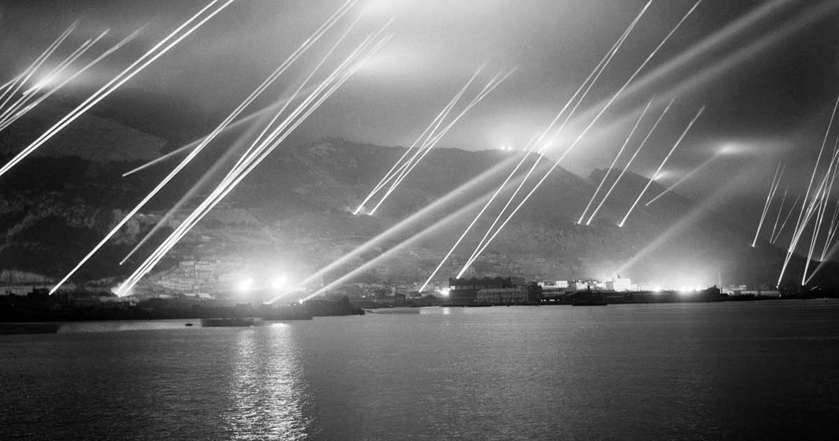 gibraltar wwii searchlights