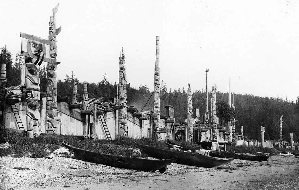 haida village skidegate