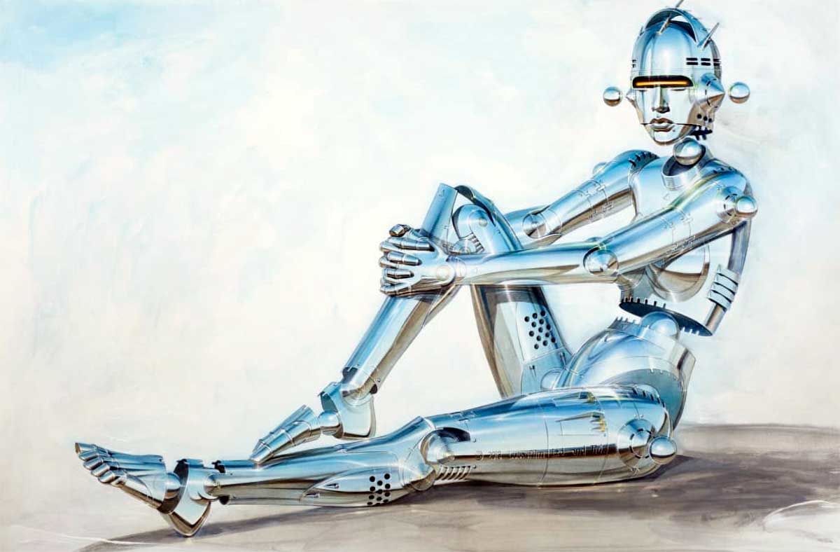 hajime sorayama untitled painting