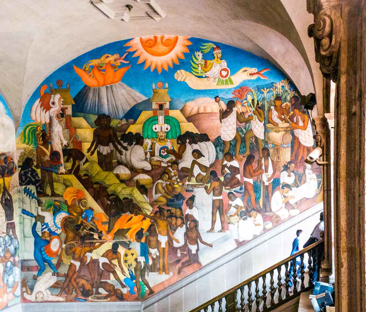 history mexico north wall