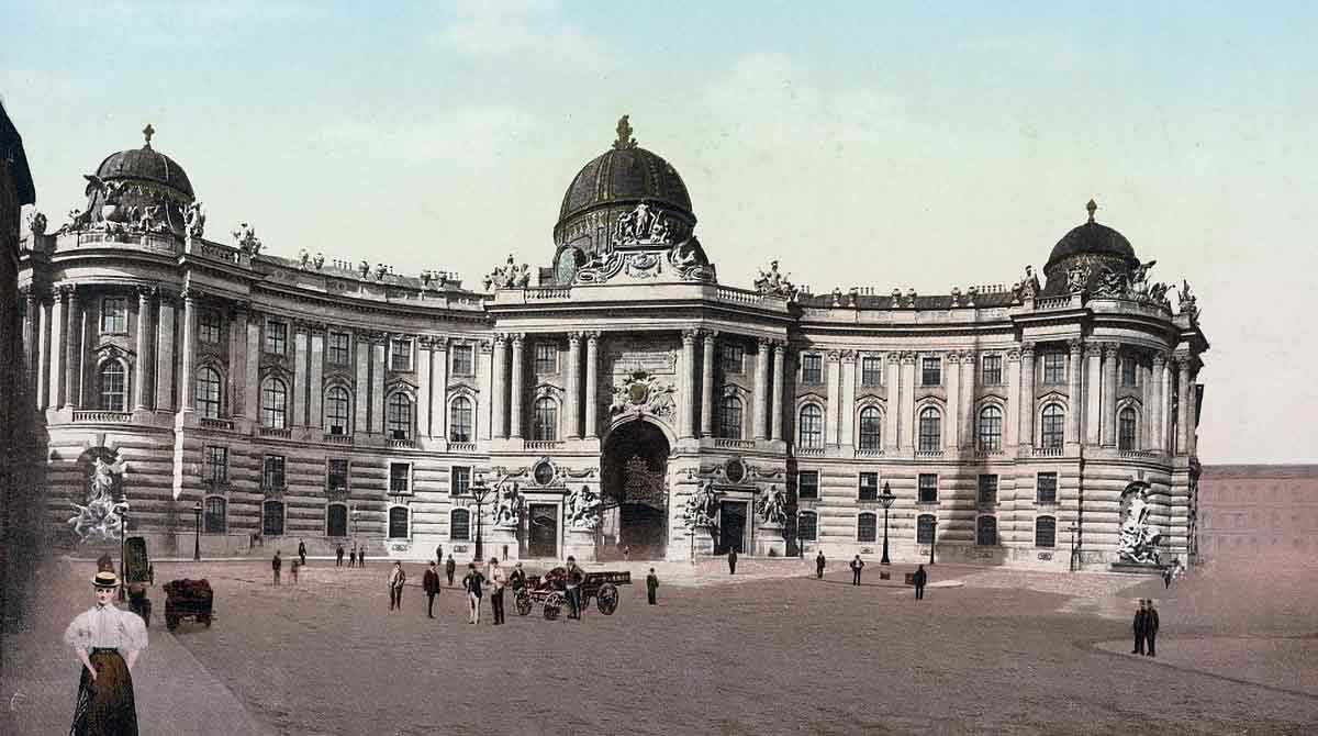 hofburg palace photochrom