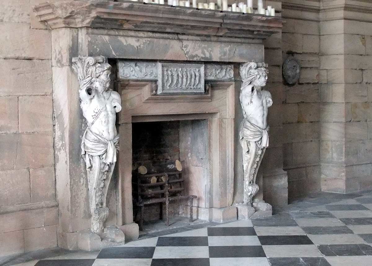interiror seaton delaval hall northumberland