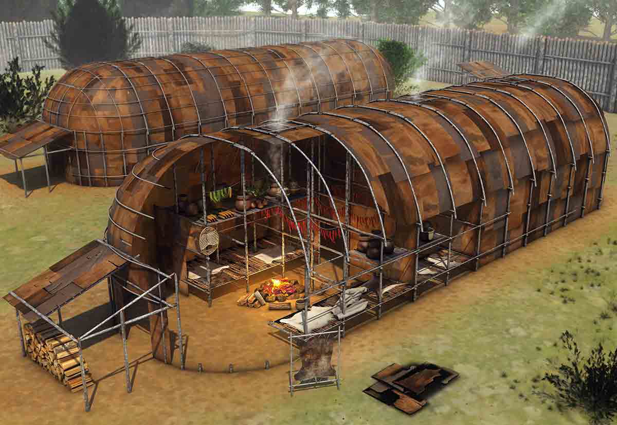 iroquoian longhouse