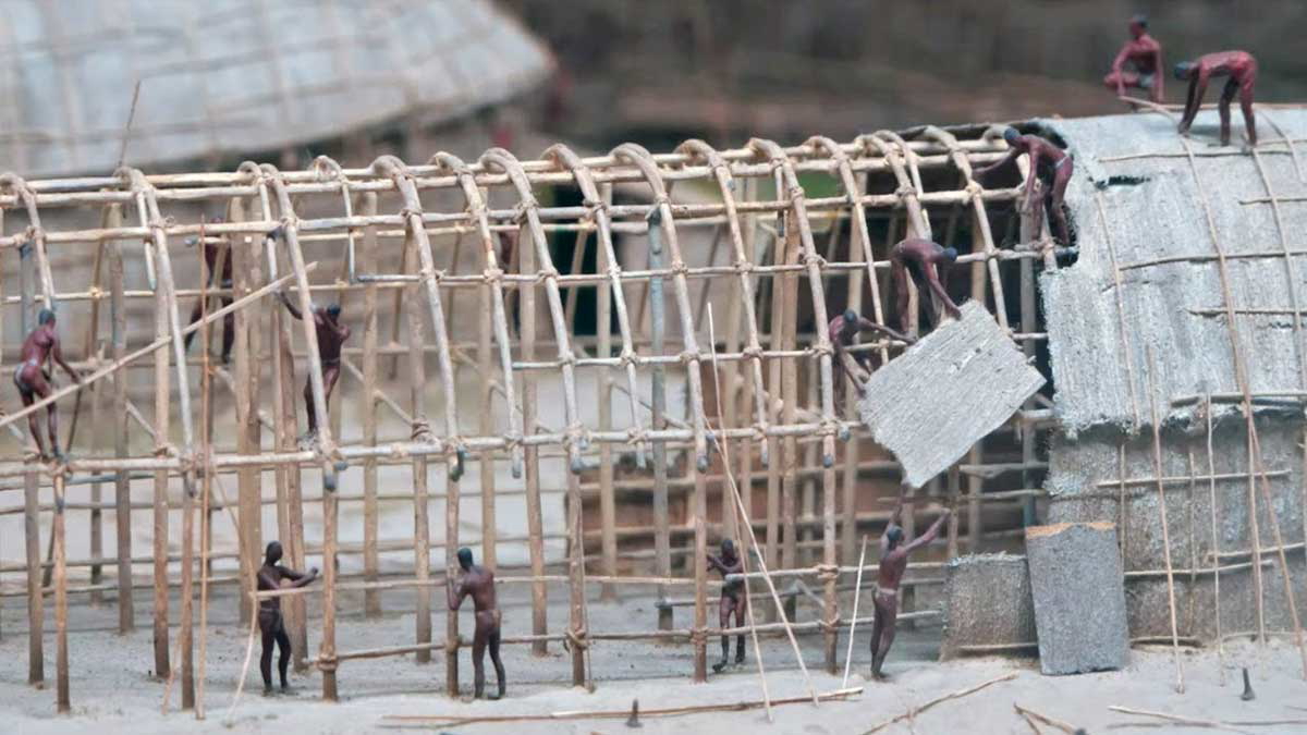 iroquois confederacy longhouse model
