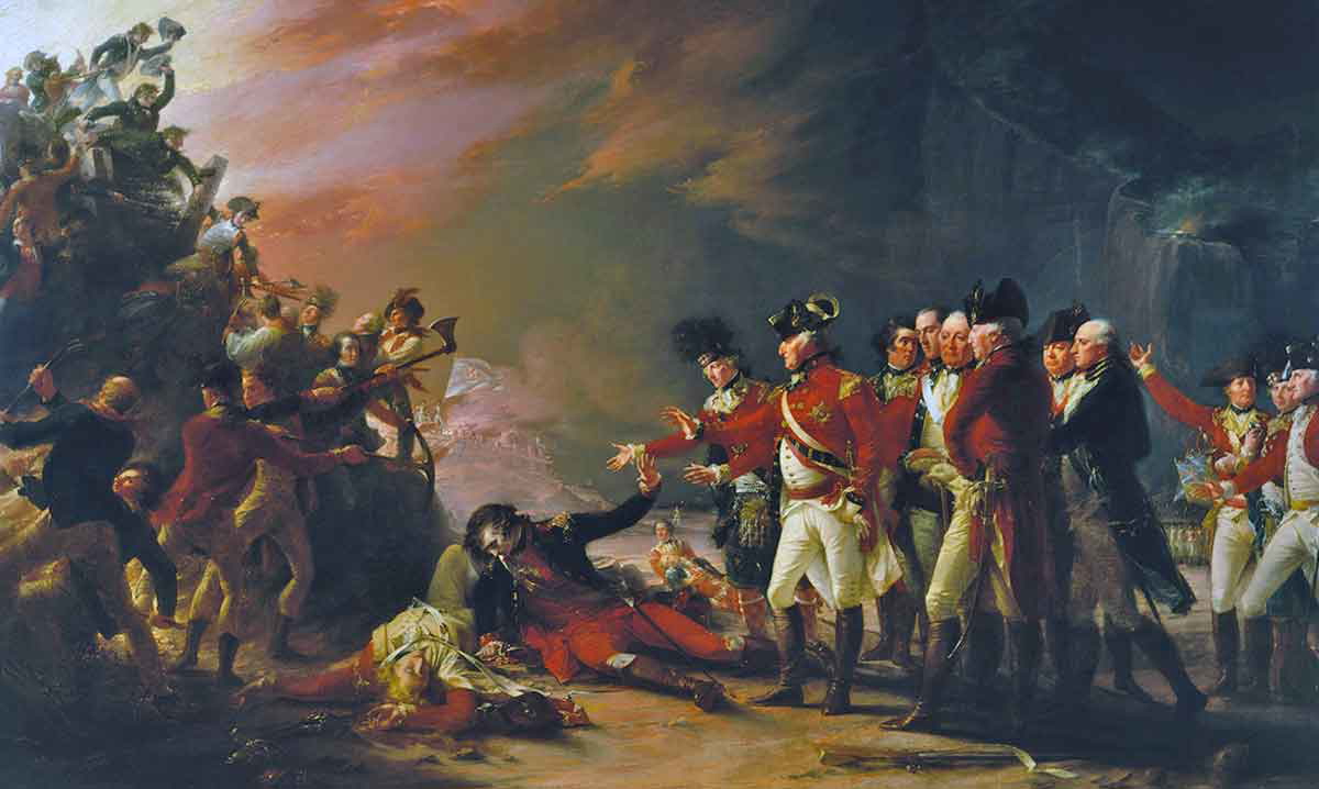 john trumbull the sortie made by the garrison of gibraltar