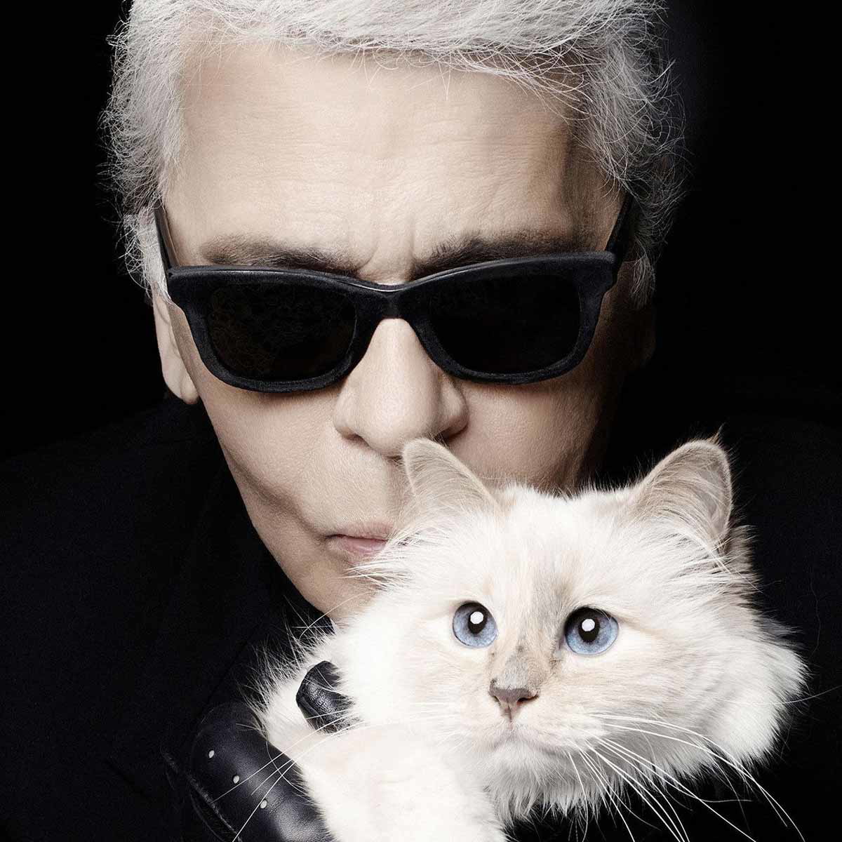 karl lagerfeld and choupette