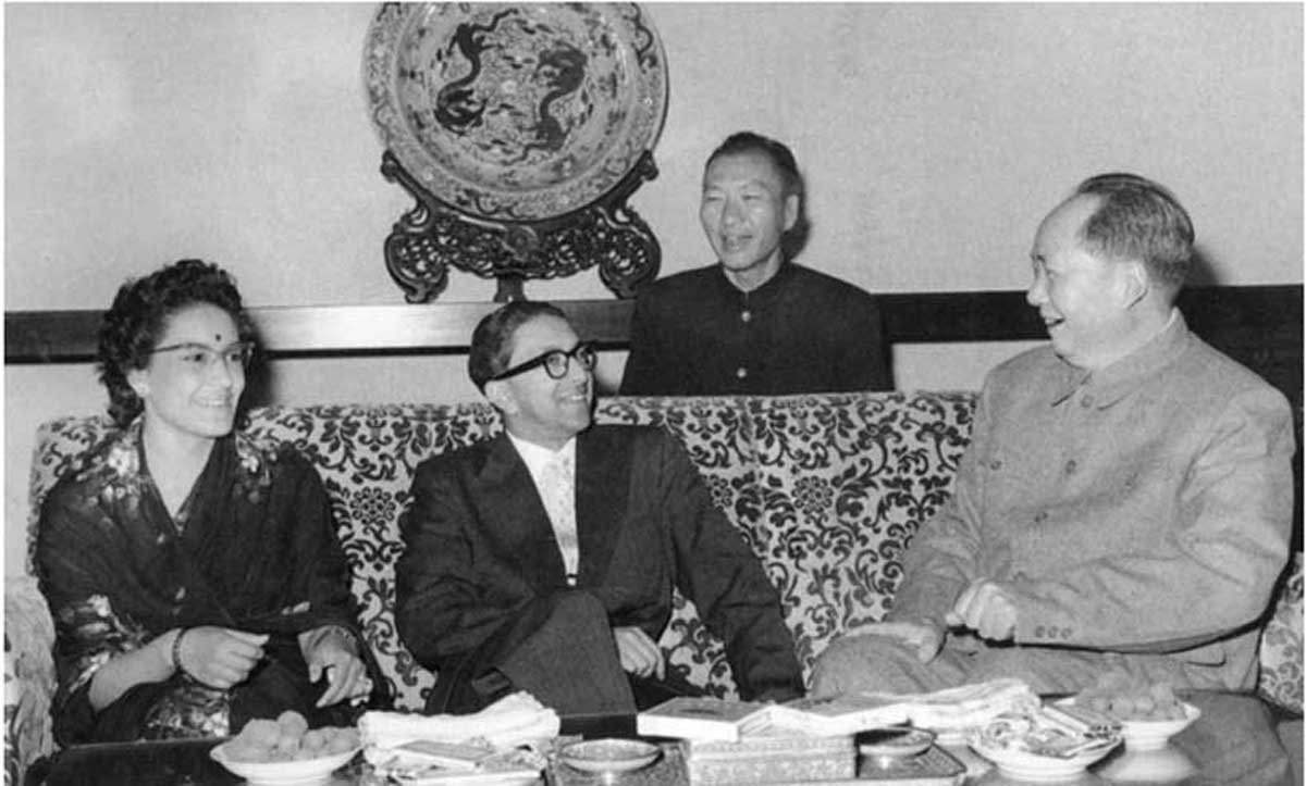 king mahendra nepal chairman mao
