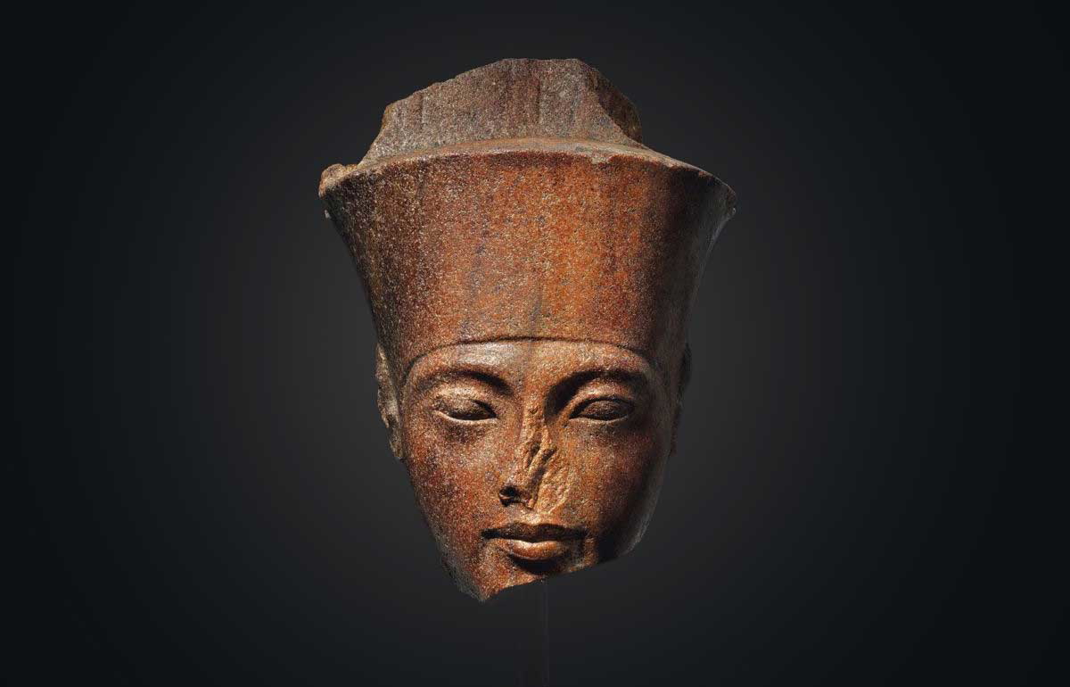King Tut, sculpture, sold at Christie's